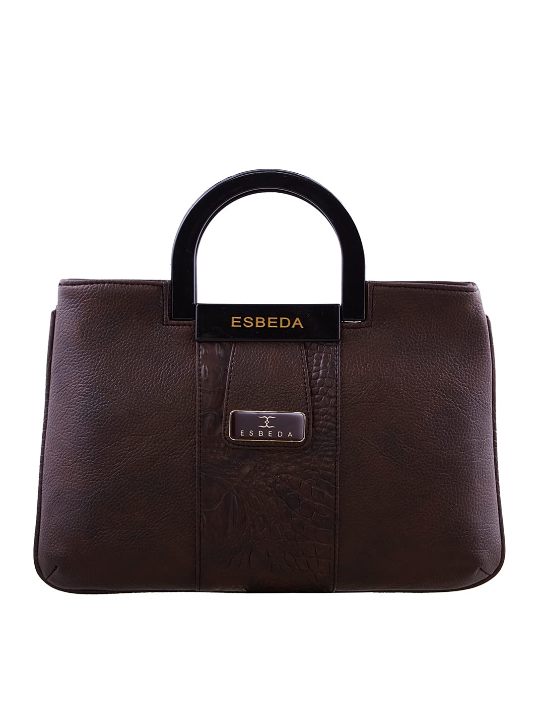ESBEDA Dark Brown Solid Pu Synthetic Fabric Armbag For Women (B0796TKR2X) Amazon Price History, Amazon Price Tracker