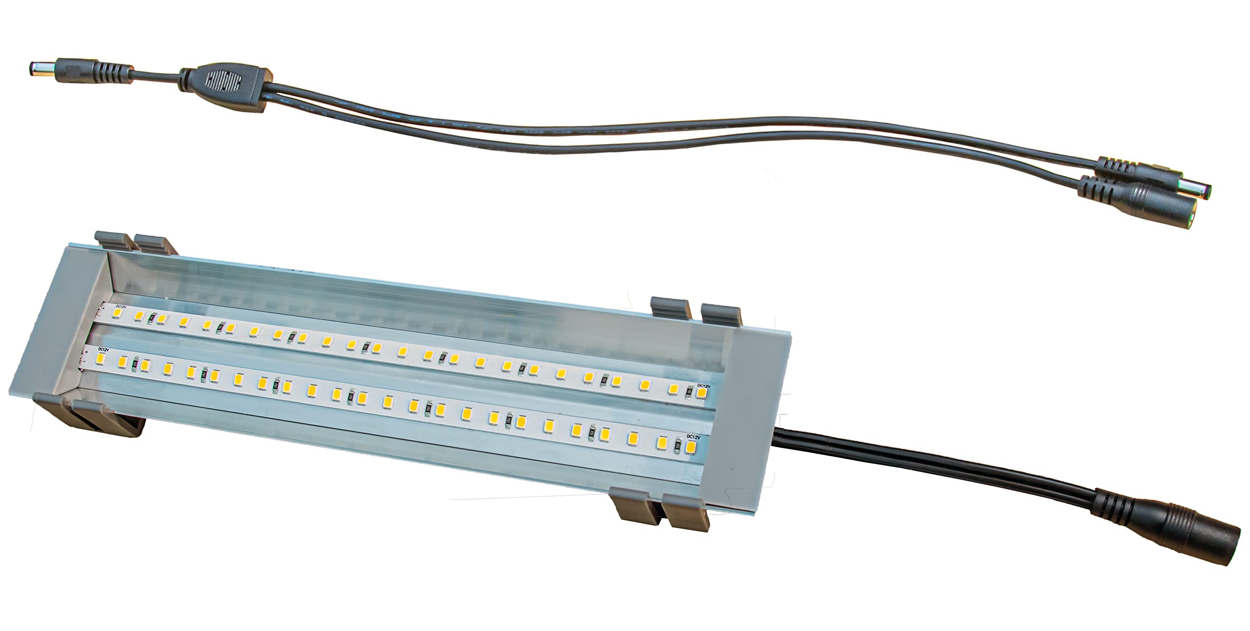 8" M&M Cage Light Bar Light Bar with No Power Supply for Multiple Birdcages, Full Spectrum, Not Alone (x:li>