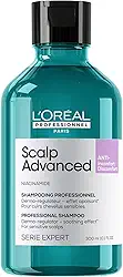 L'Oréal Professionnel Shampoo Regulador Scalp Dermo Regulator,Proteção do Couro Cabeludo, Limpa Suavemente e Acalma o Couro Cabeludo Sensível, Cabelos Mais Macios, Brilhantes & Hidratados, 300ml