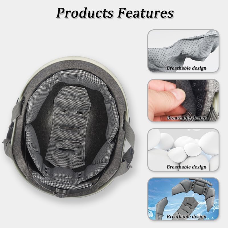 QWYELYQE Motorcycle Helmet Liner for HJC CSR3 CL-17/CL-16/CS -R3CS/CS-15/TR-1, Comfortable Helmet Liner Replacement Pads, Breathable Soft Cushion Inner Padding Soft Cushion,A Black : Automotive
