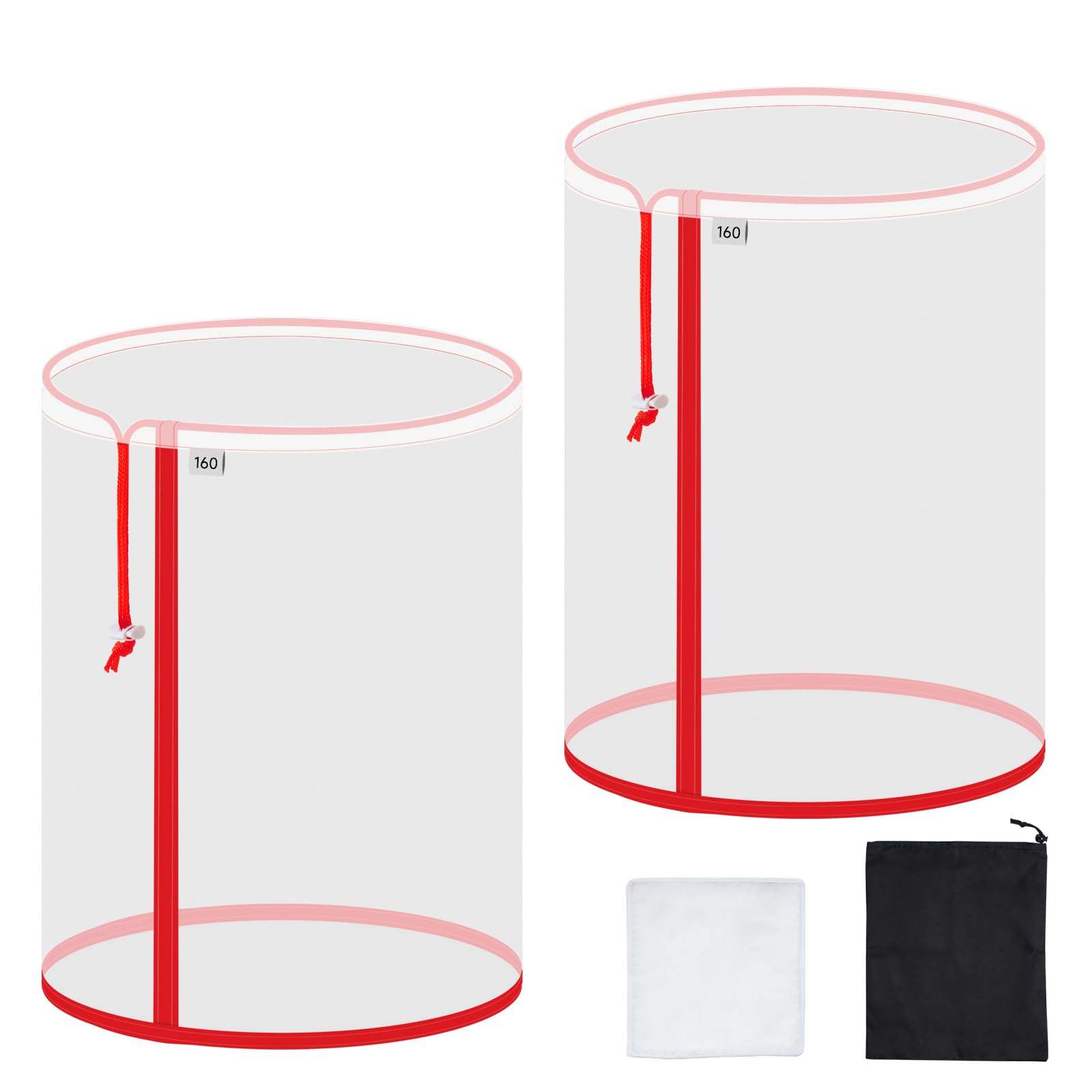 Reusable 45 Micron Filter Bags - 2 Pack -7