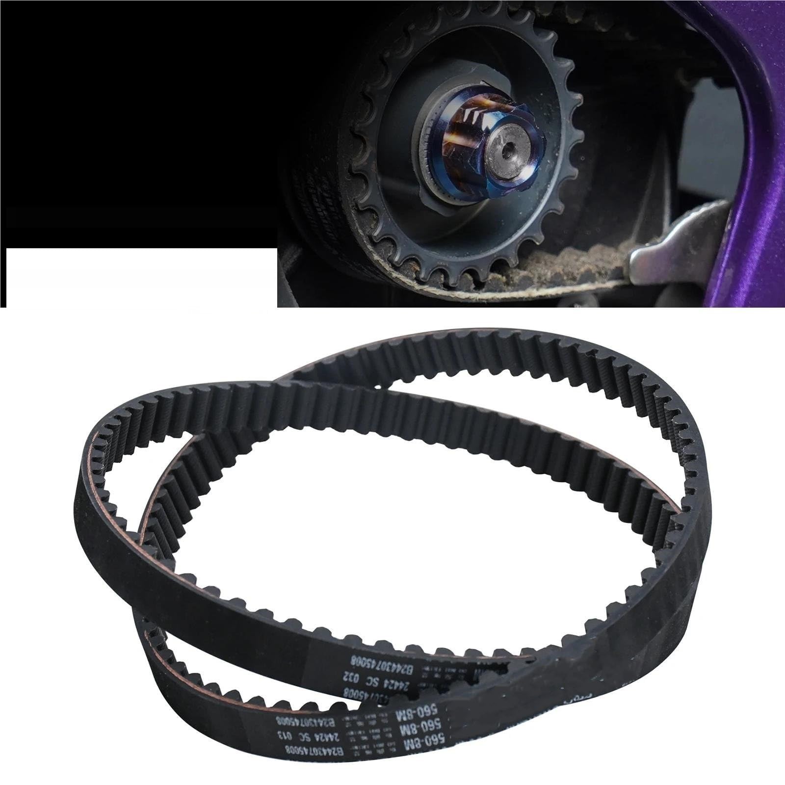 Elektrische Motorrad 8M 560 Übertragung Gürtel Dirt Bike Stick Für Sur Ron Sur-Ron Surron Light Bee Motocross Teile(5pc)