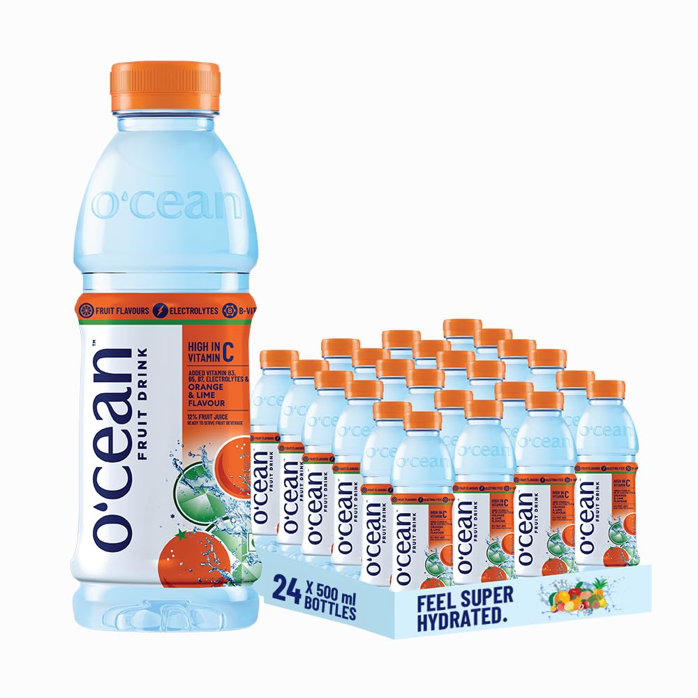 O'CEAN Ocean Fruit Drink Orange & Lime 500 Ml (Orange & Lime)