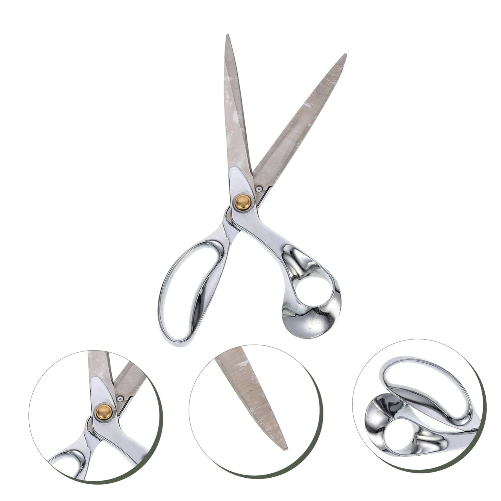 Ciseaux Multi-usages Ciseaux De Couture Outil De Coupe De Fil En Acier Inoxydable Pour La Couture