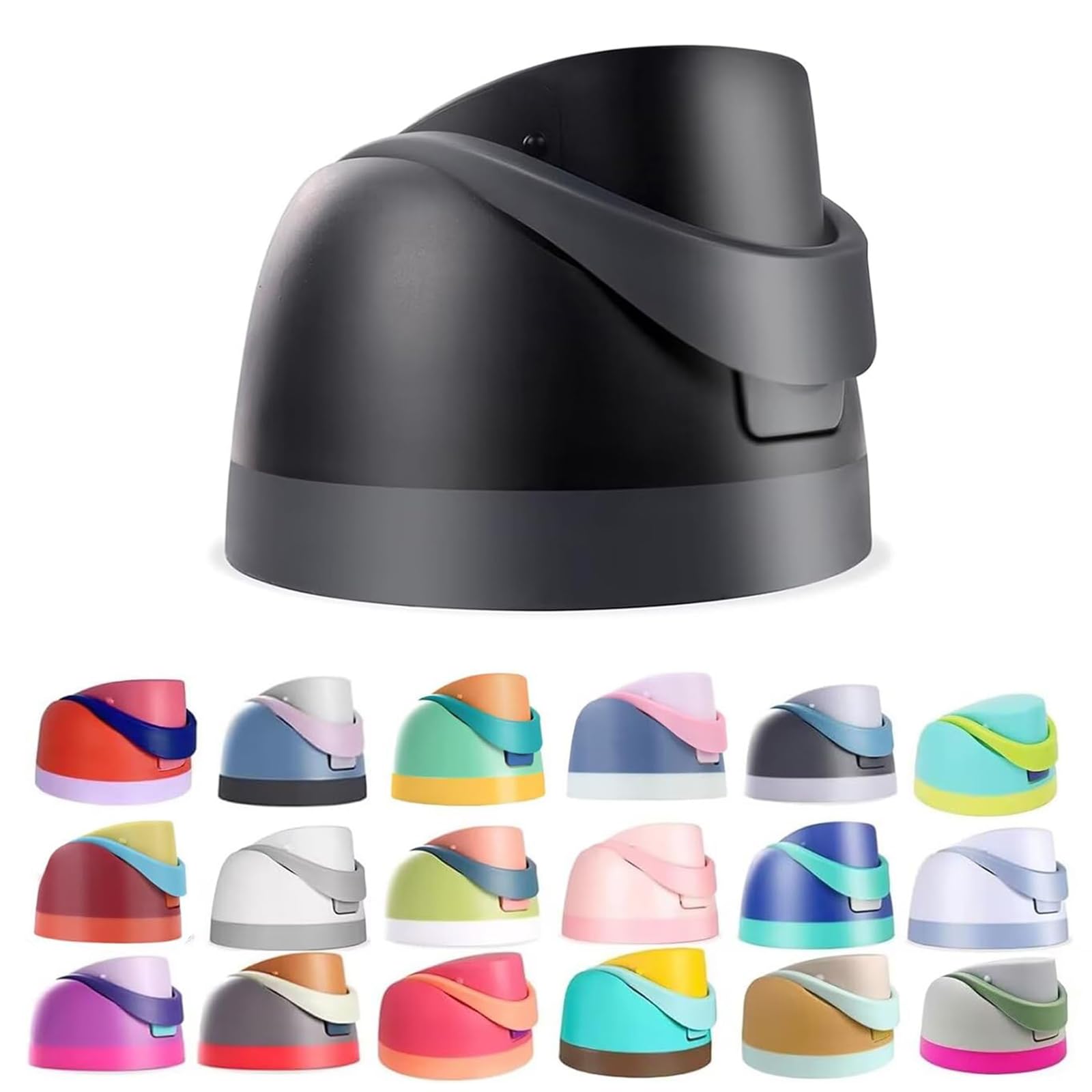 Replacement Lid for Owala Freesip, One Button Water Bottle Top Replacement Cap Compatible with Owala Cup 16oz 24oz 32oz 40oz, Leakproof Lids Accessory，BPA-Free，No Water Leakage