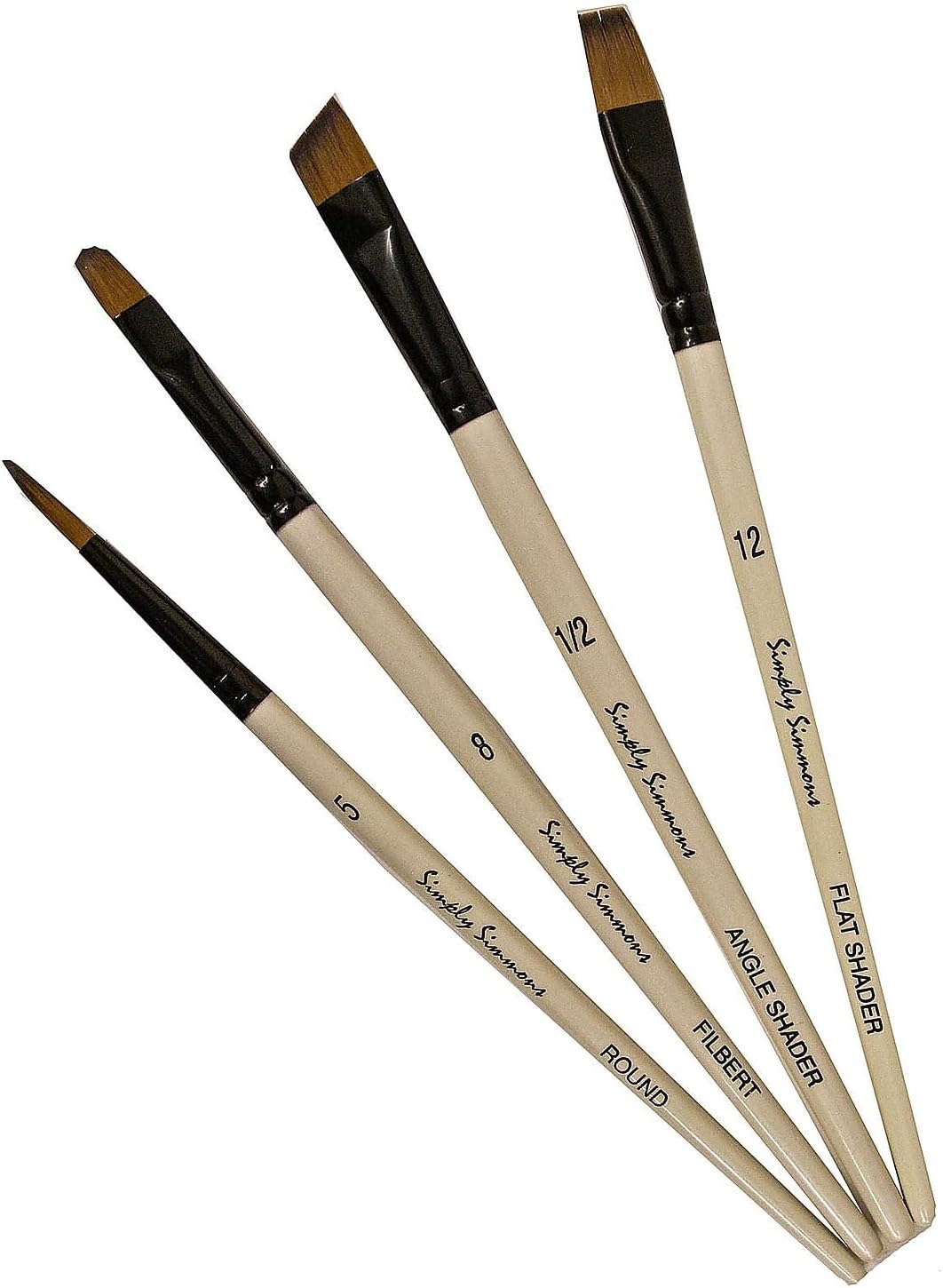 Robert SimmonsSimply Simmons Value Brush Sets Work Horse Set set of 4