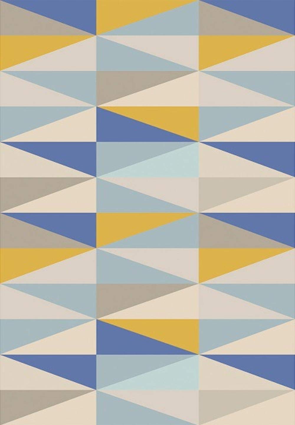 Długi dywan chodnik przedpokój 80 x 160 cm niebieski żółty trójkątny dywaniki kuchenne antypoślizgowa mata komfortowe maty uniwersalne maty podłogowe do łazienki lub stacji roboczych