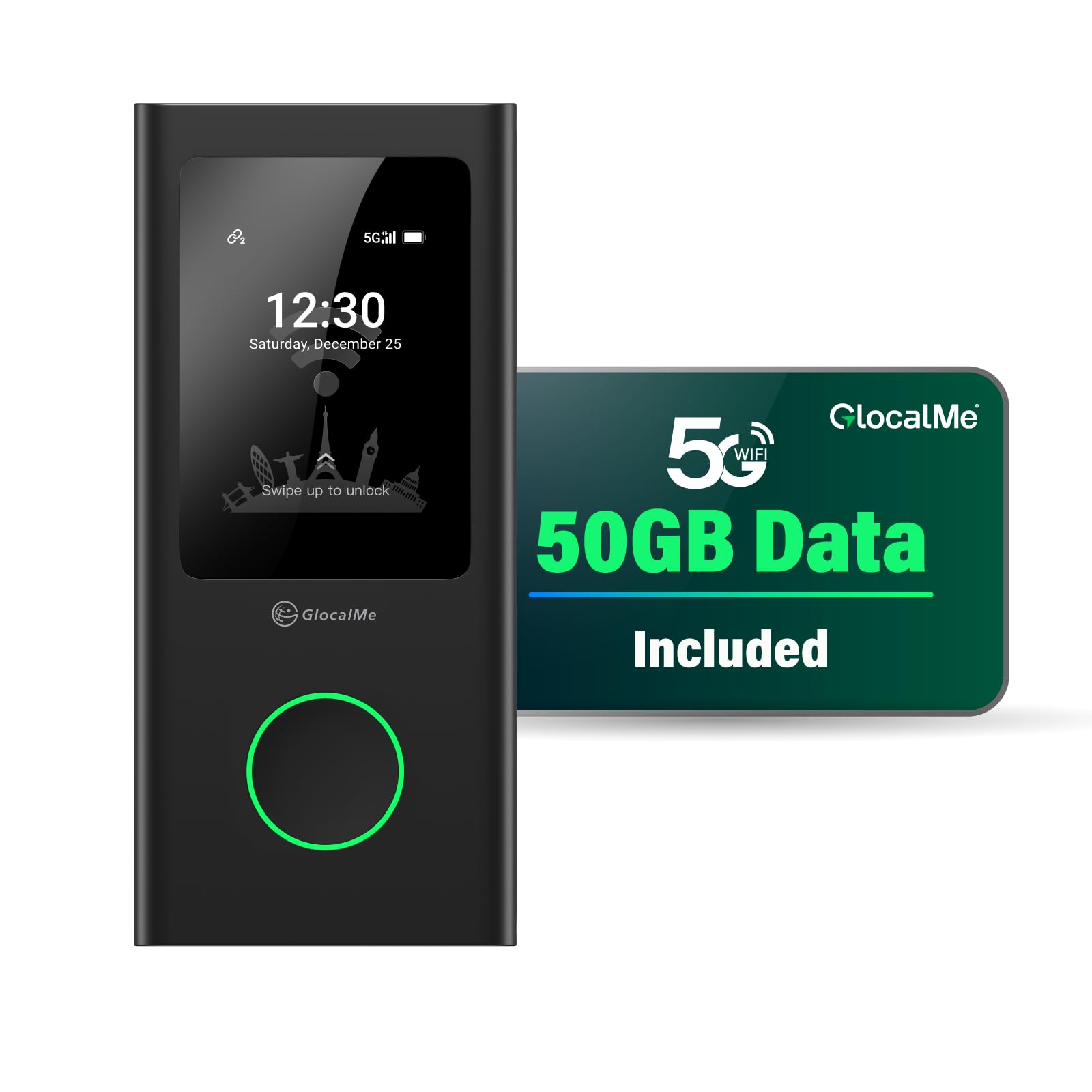 Amazon.com: GlocalMe Numen Air 5G Hotspot with 50GB US/CA/MX Data
