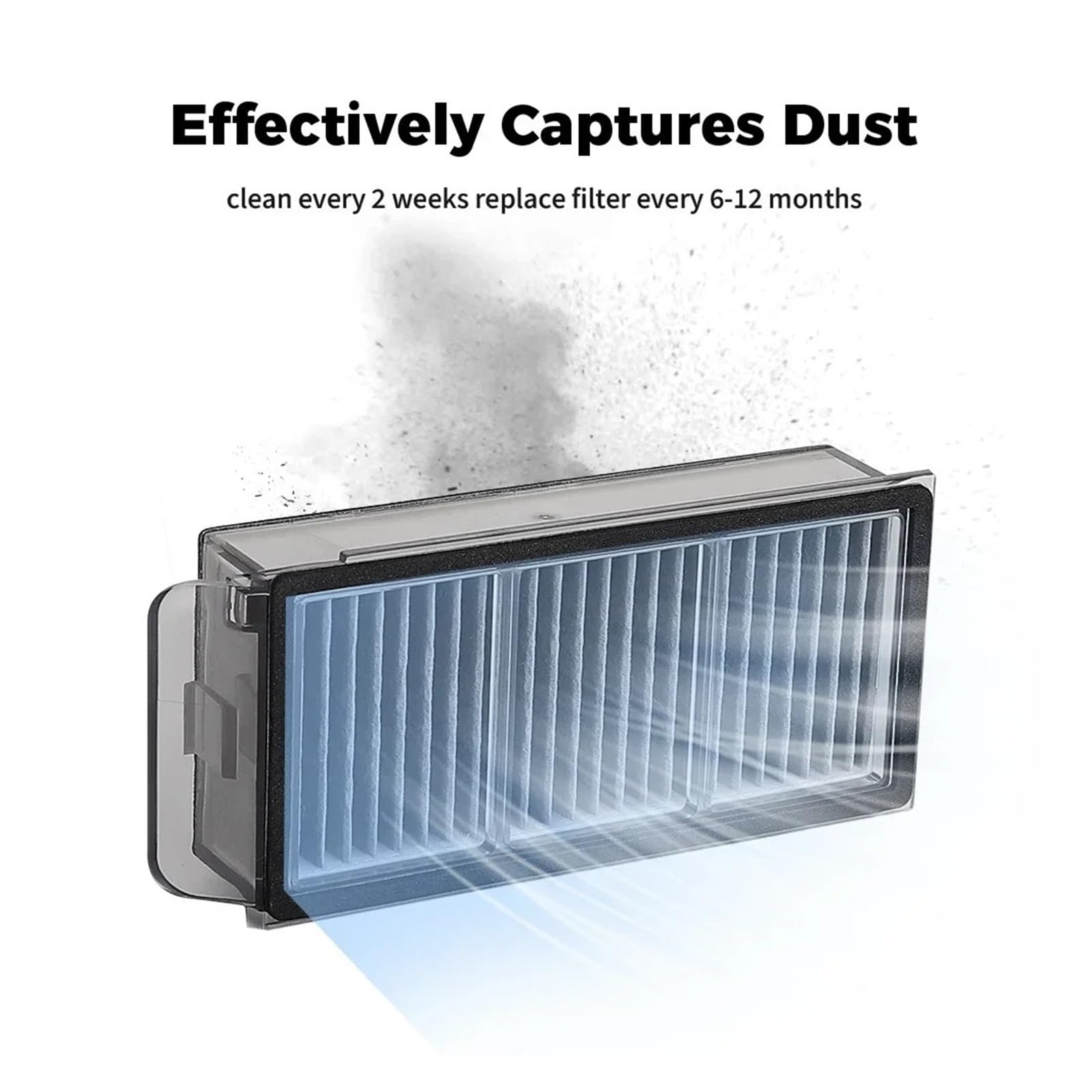Filtros HEPA for aspiradora Robot, compatibles con Dreame,X50 Ultra/X50 Master/L50 Pro Ultra/X50 PRO/MOVA V50 Ultra/X40 edición mejorada(SET11)
