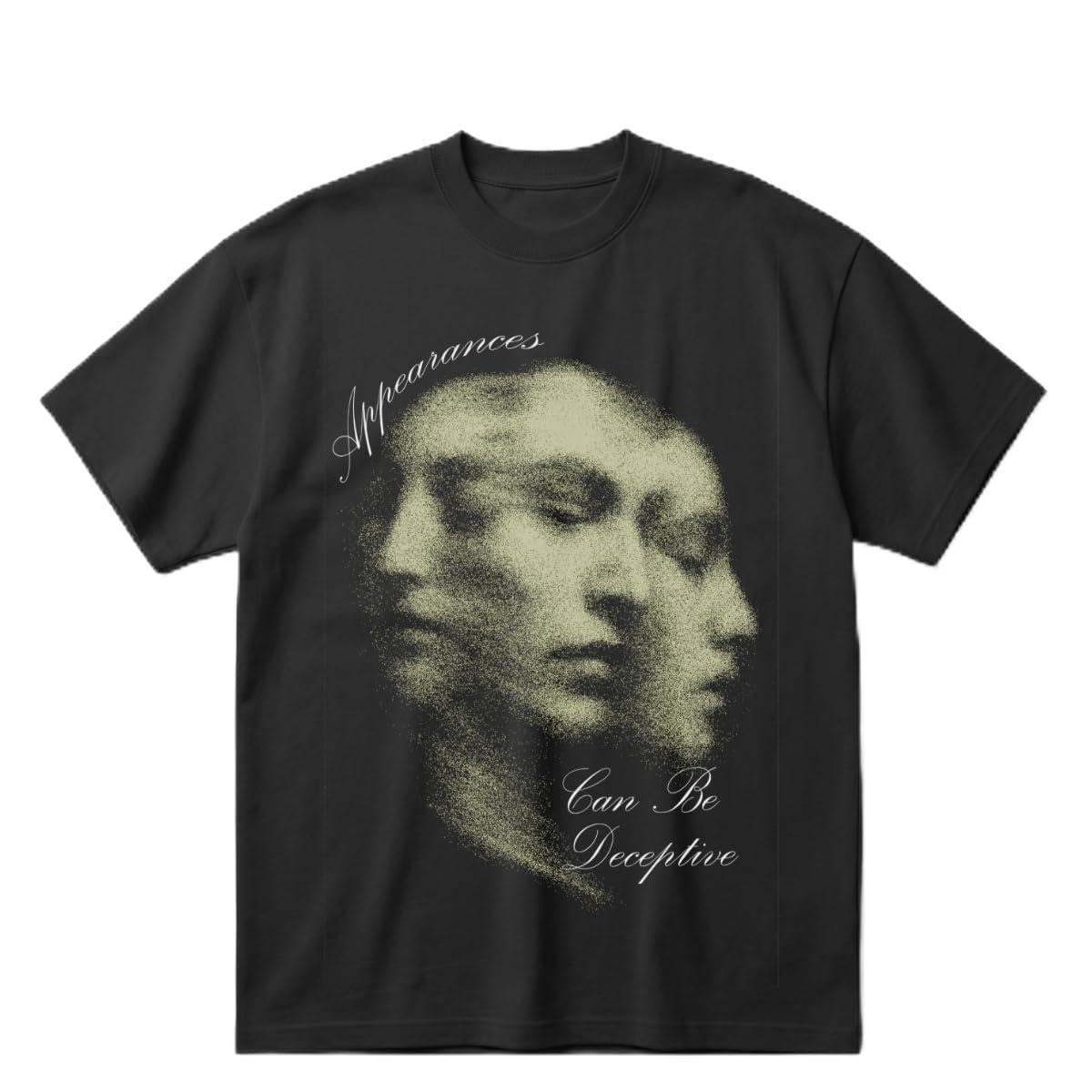 Oversized Tshirt Graphic Printed T-Shirt 100% Cotton Premium Crew Neck Short Sleeve Streetwear Casual-image-32