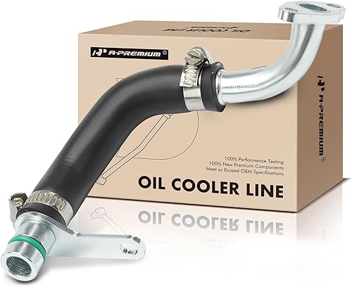 A-Premium Línea de entrada de aceite del turbocompresor compatible con BMW 320i, 320i xDrive, 328i, 328i GT xDrive, 328i xDrive, X5, 528i, 528i