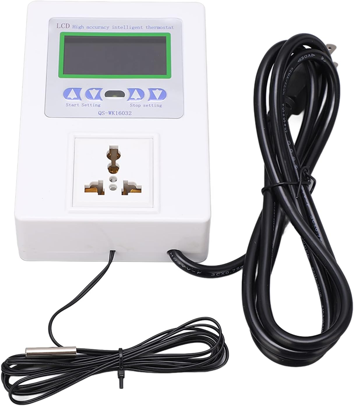 Temperature Controller, QS WK16032 Digital Thermostat