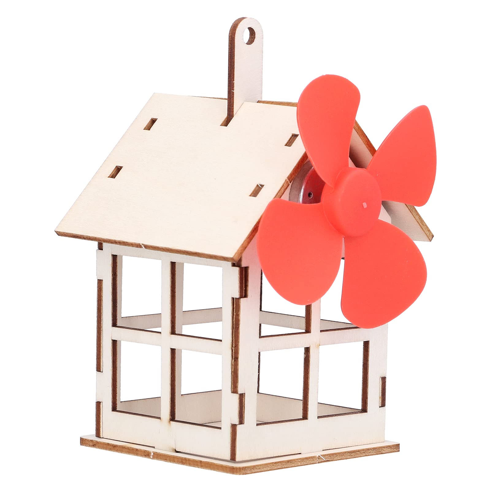 Giocattolo di Esperimento Ad Energia Solare della Casa di Legno del Mulino a per il Giocattolo di Esperimento Educativo di Scienza dei Bambini dei Bambini di DIY