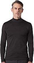 LAPASA M102/M123/M132 Men's Thermal Top with Faux Fleece Collar in Microfleece - Breathable Thermal Clothing Long Sleeves