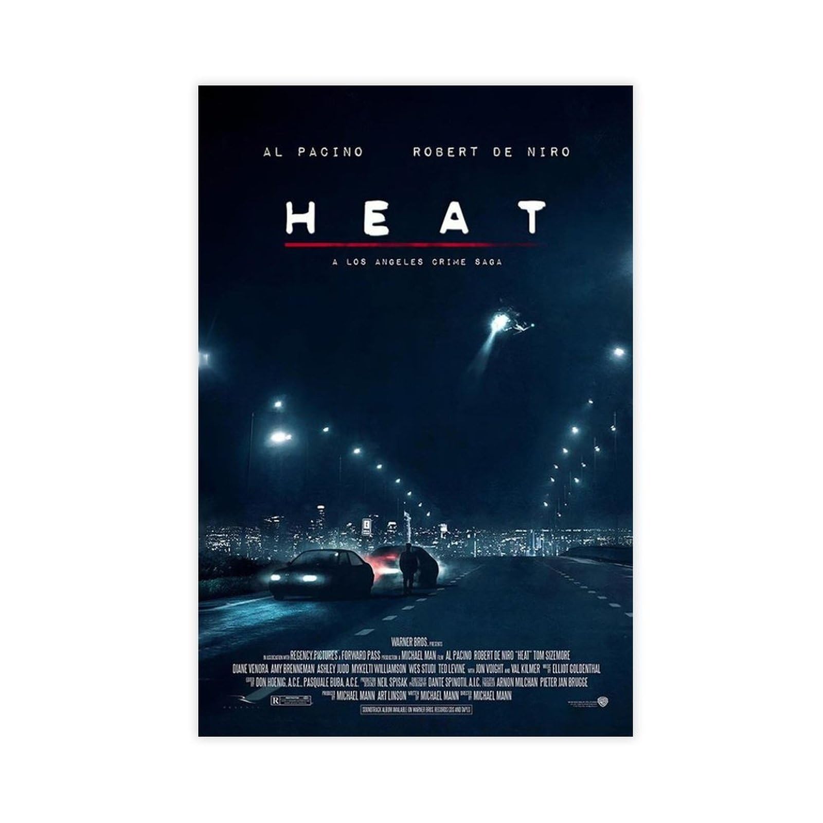 PHTHDB Body Heat Movie Poster Canvas Poster Bedroom Decor Gift