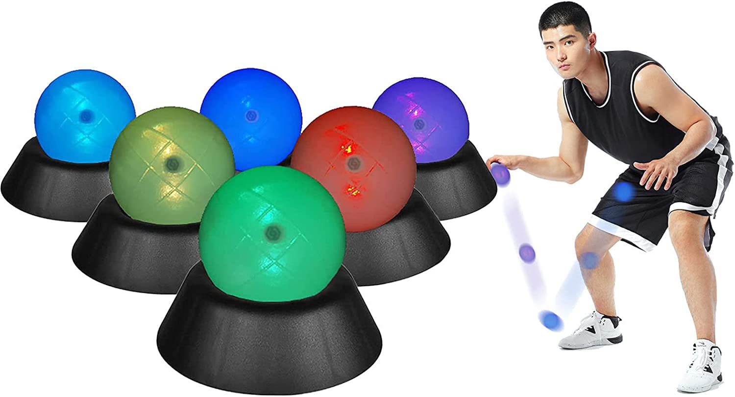 Équipement de réponse d'agilité et coordination œil-main avec 6 lampes LED sport