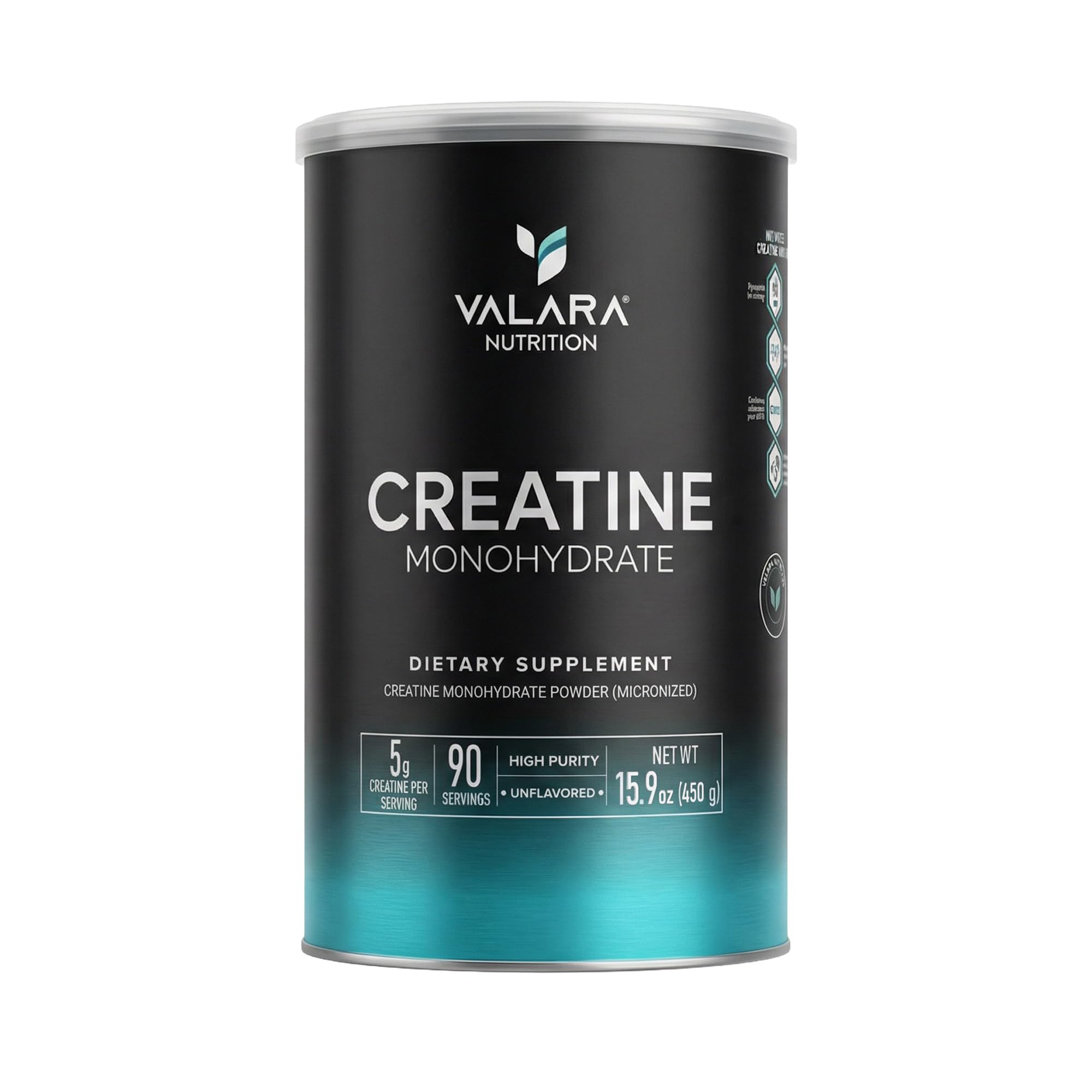 BOOST RECOVERY High Purity Unflavored Creatine Monohydrate | 450g | 90 Servings | 5g Per Serving