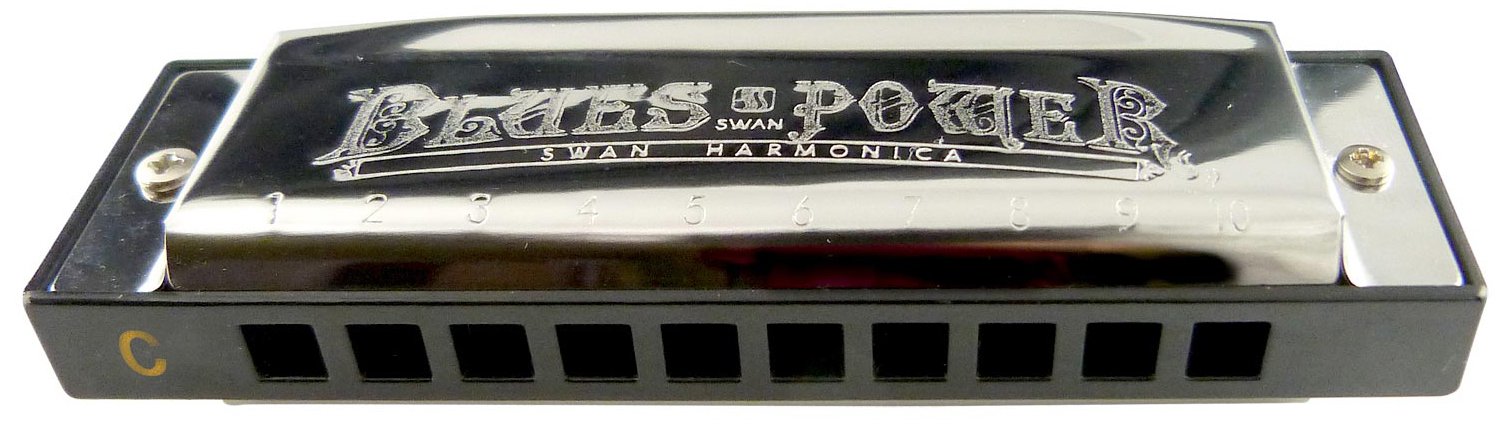 MIMIDI Blues Diatonic Harmonica with Harmonica Box, Key of C Standard 10 Holes 20 Tones, Suitable for Beginners and Professionals