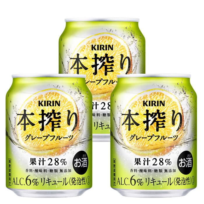 Amazon.co.jp: キリン 本搾り 缶チューハイ グレープフルーツ 缶 業務