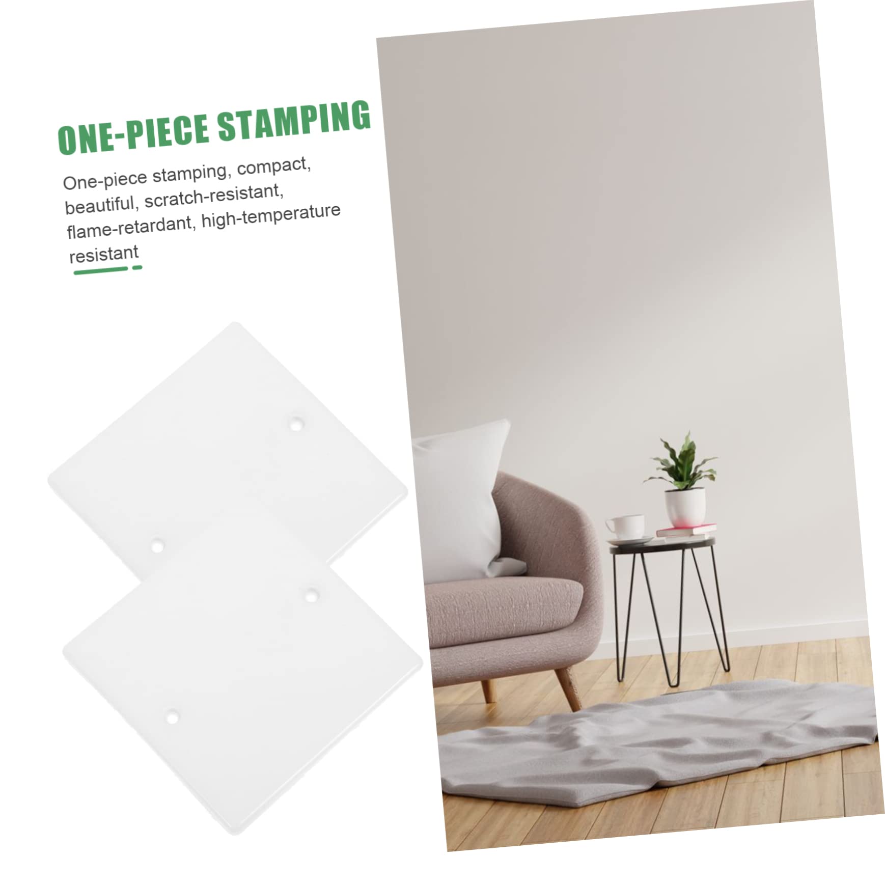 3 Set Copertura Per Prese Elettriche Da Da Antincendio Facile Da Installare Riparare Plasterboard E Decorare Domestici 50 Pezzi*3