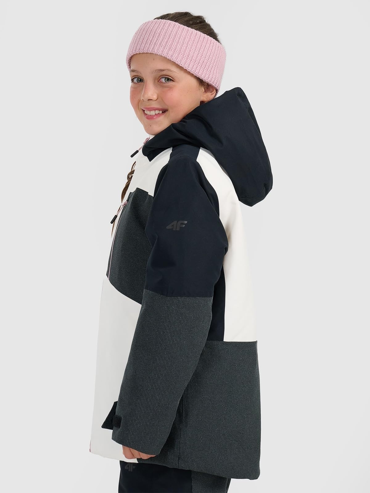 4F Kurtka snowboardowa membrana 10000 dziewczęca
