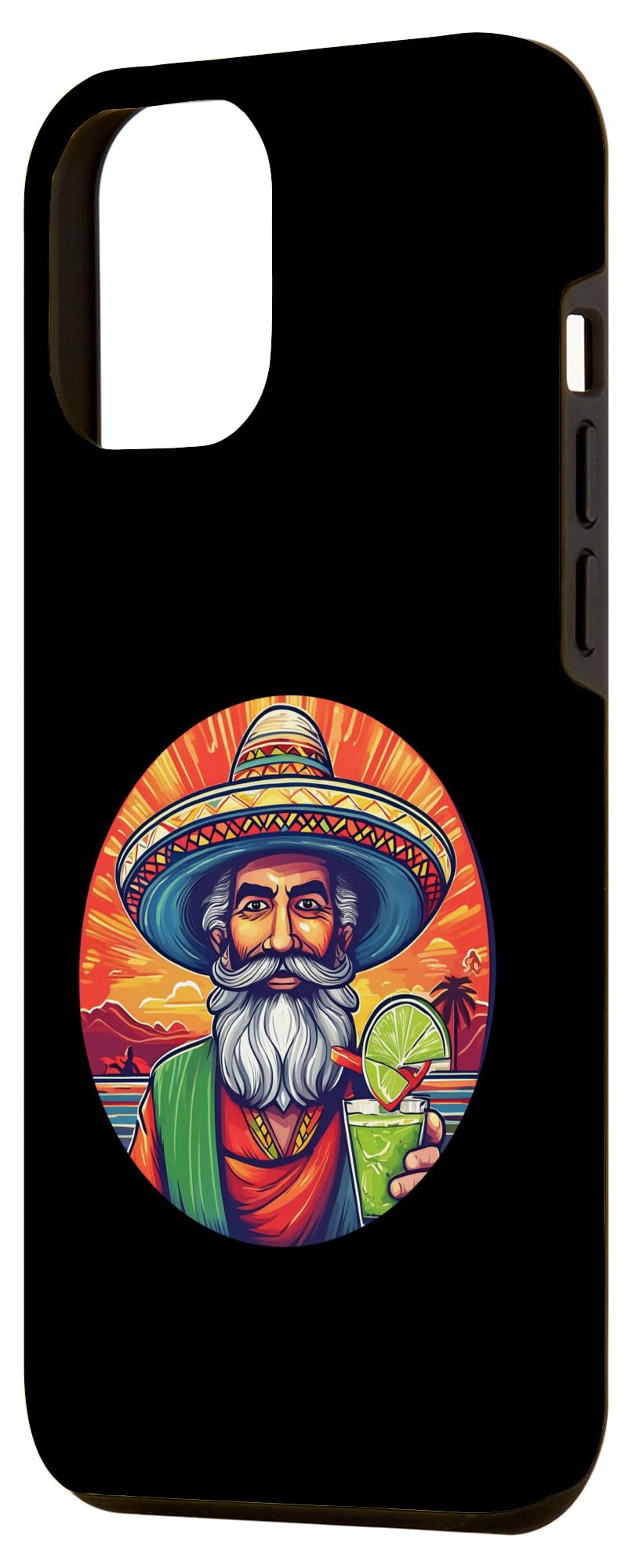 iPhone 15 Pro Max 5 de Mayo Party Drinko de Mayo Mexican Man drinking Case - Image 2