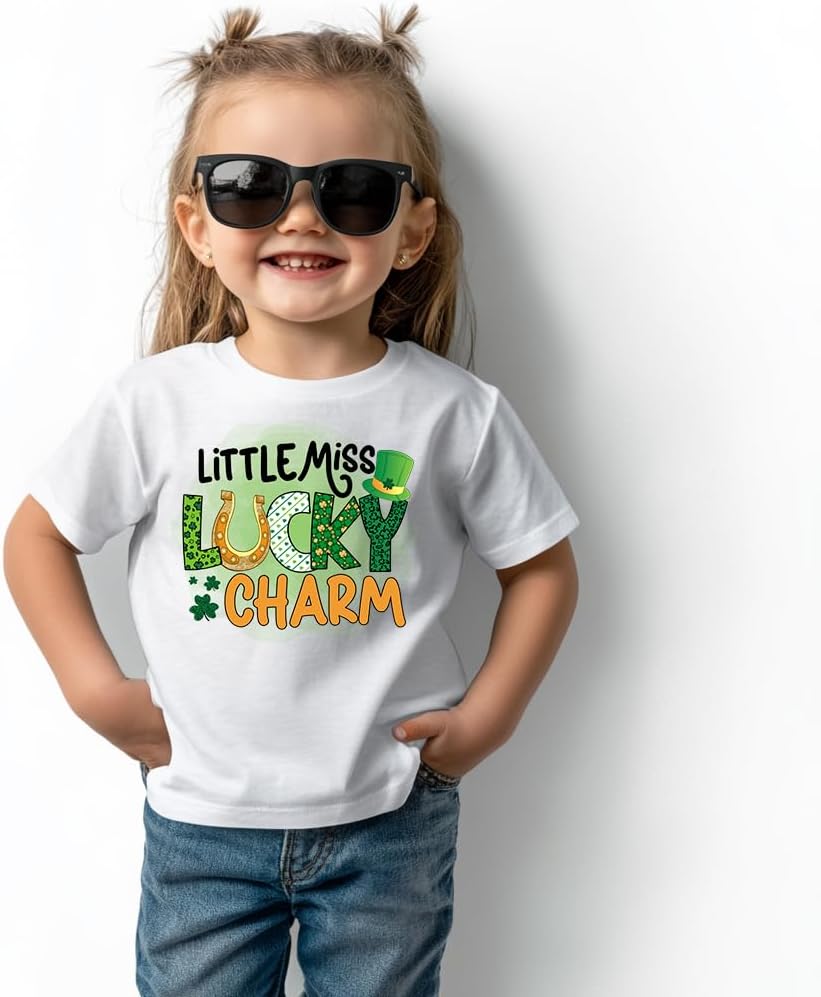 Funny St Patricks Day Shirt for Toddler Boys Girls Kids, Happy Lucky Tee Top Hats Irish Shamrock Leprechaun Game T Shirt,2-5T - Image 3