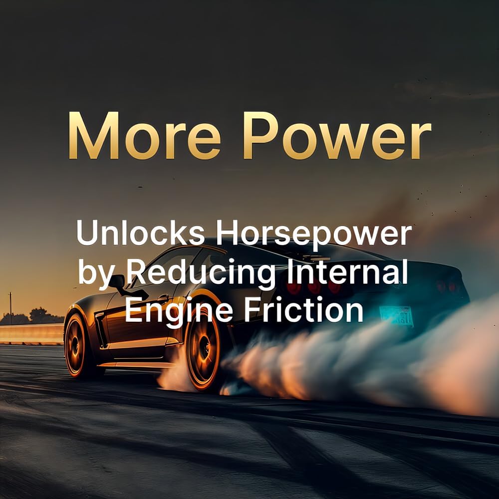 5W-20 Full Synthetic Motor Oil with Patented Ceramic Coating – Superior Wear Protection, Better Fuel Economy, More Power, Smoother Running (1 Gallon)