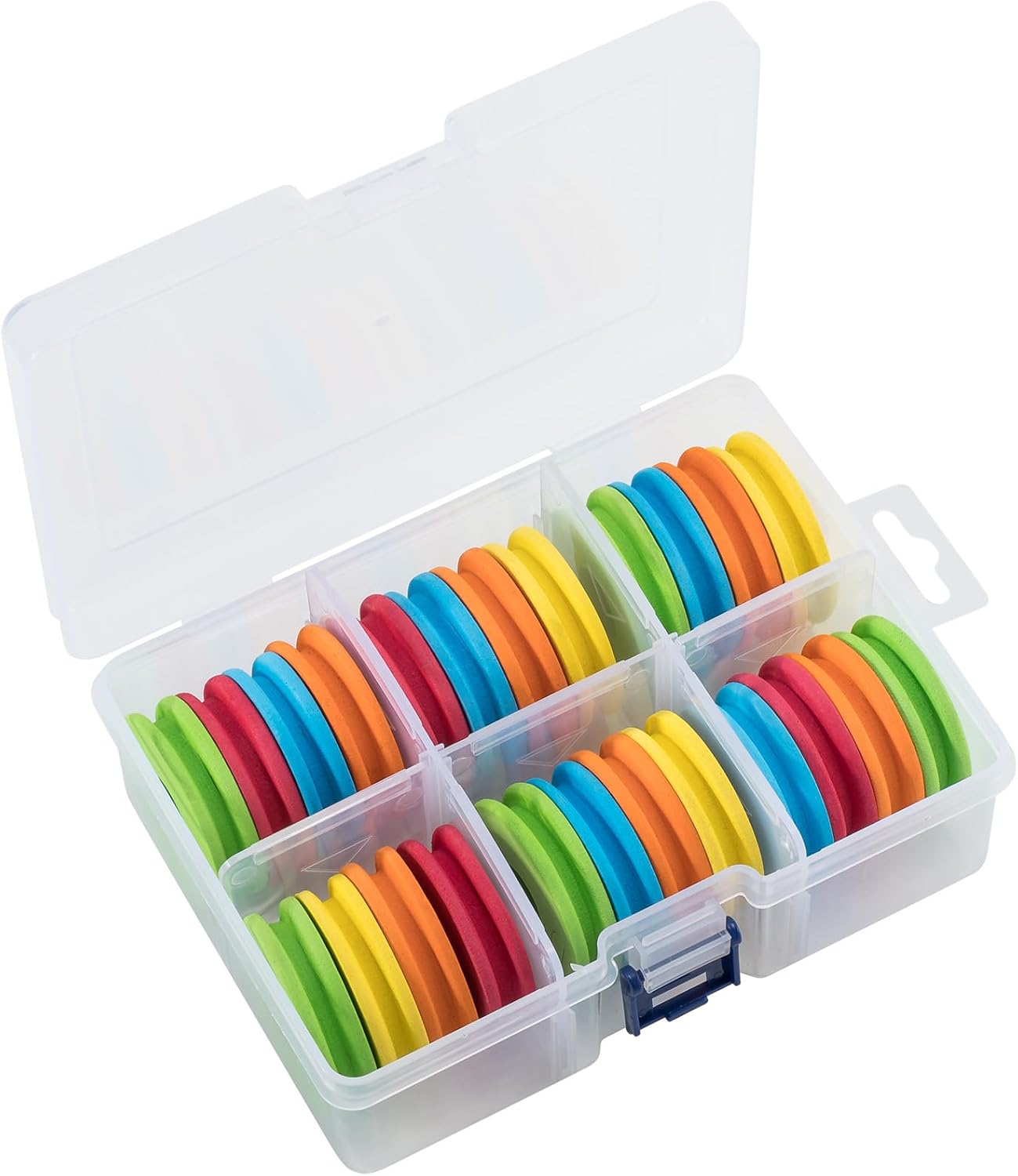 Alwonder 24 Pack Fishing Line Leader Holder, Fly Fishing