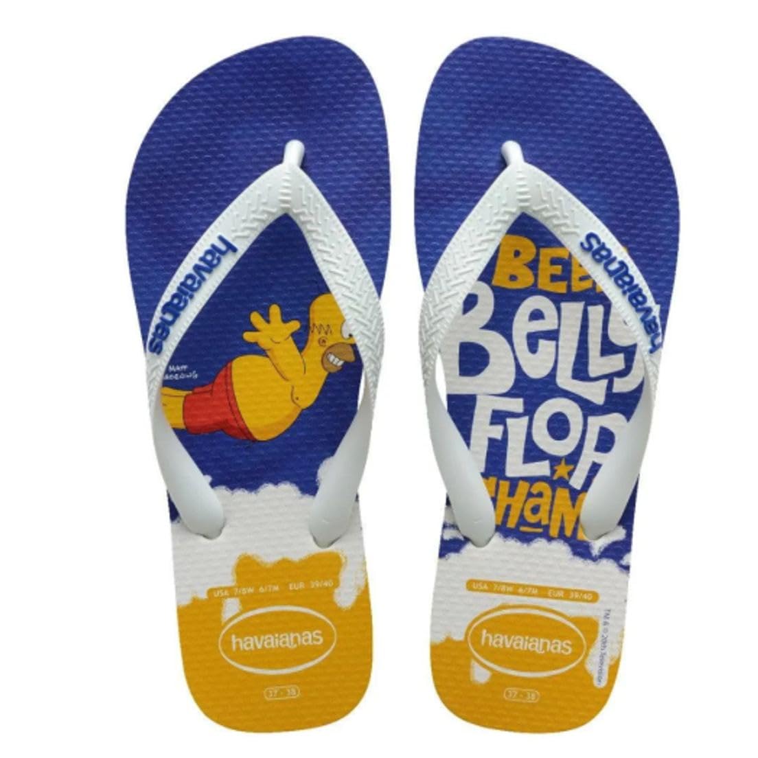 Havaianas Simpsons, Zehentrenner Unisex Erwachsene