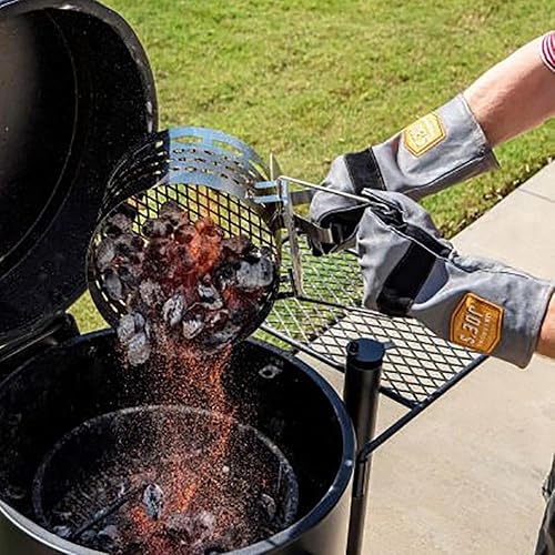 Vista 5 de Oklahoma Joe's Guantes de cuero para fumar - 3339484R06