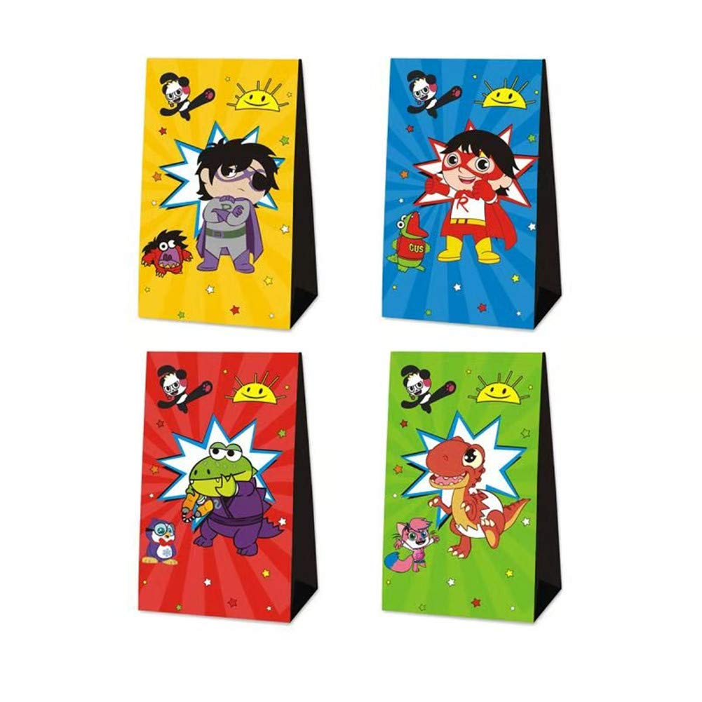 Buy 24 Packs Ryan's World Party Gift Bags, Ryan's World Candies Bags