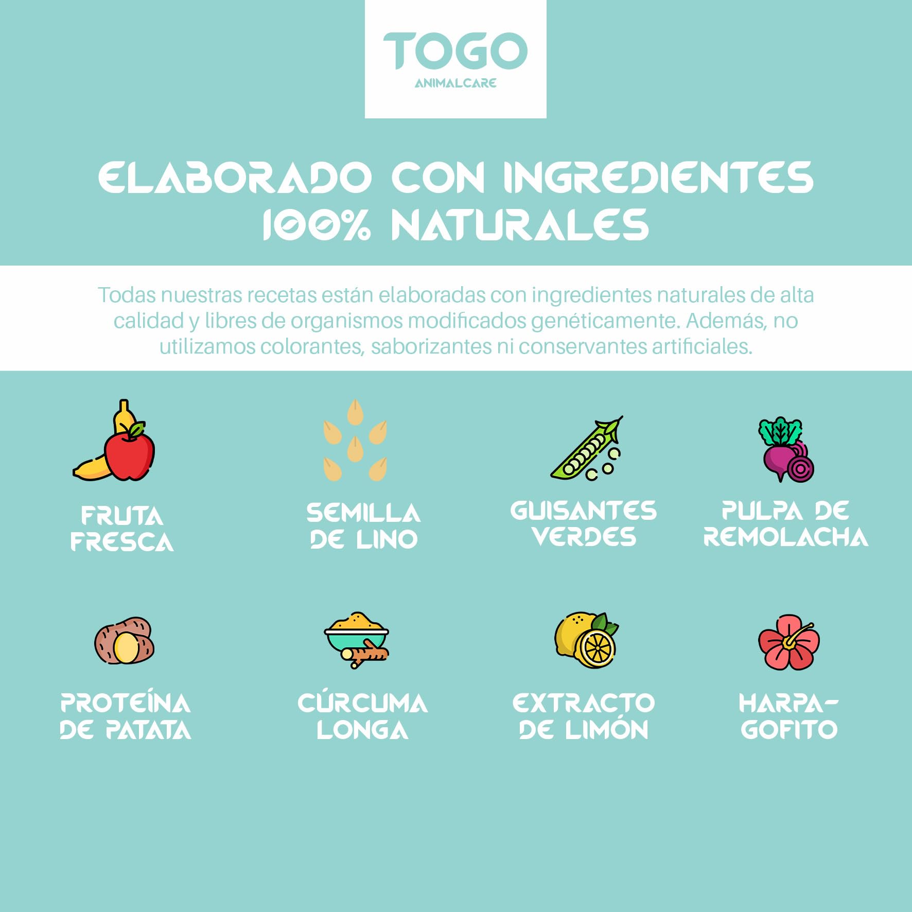 Pienso Togo Hipoalergenico Natural Veggie Perros [12 kg] Comida SIN Cereales | Apto para Todas Las Razas y Tamaños | Ideal Sistema gastrointestinal, renal y Articular | Proteínas y Light