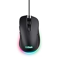 Trust Gaming GXT 922 Ybar Mouse Gaming, 68% Plastica Riciclata