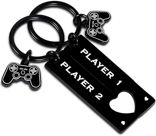 Nimteve 2PCs Funny Gamer Keyring Boyfriend Gifts from - Anime Gifts For Husband