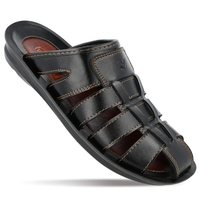 Image of WALKAROO Men's Fashion Sandal with Cushion Insole and Lightweight for Casual Footwear - WG5306