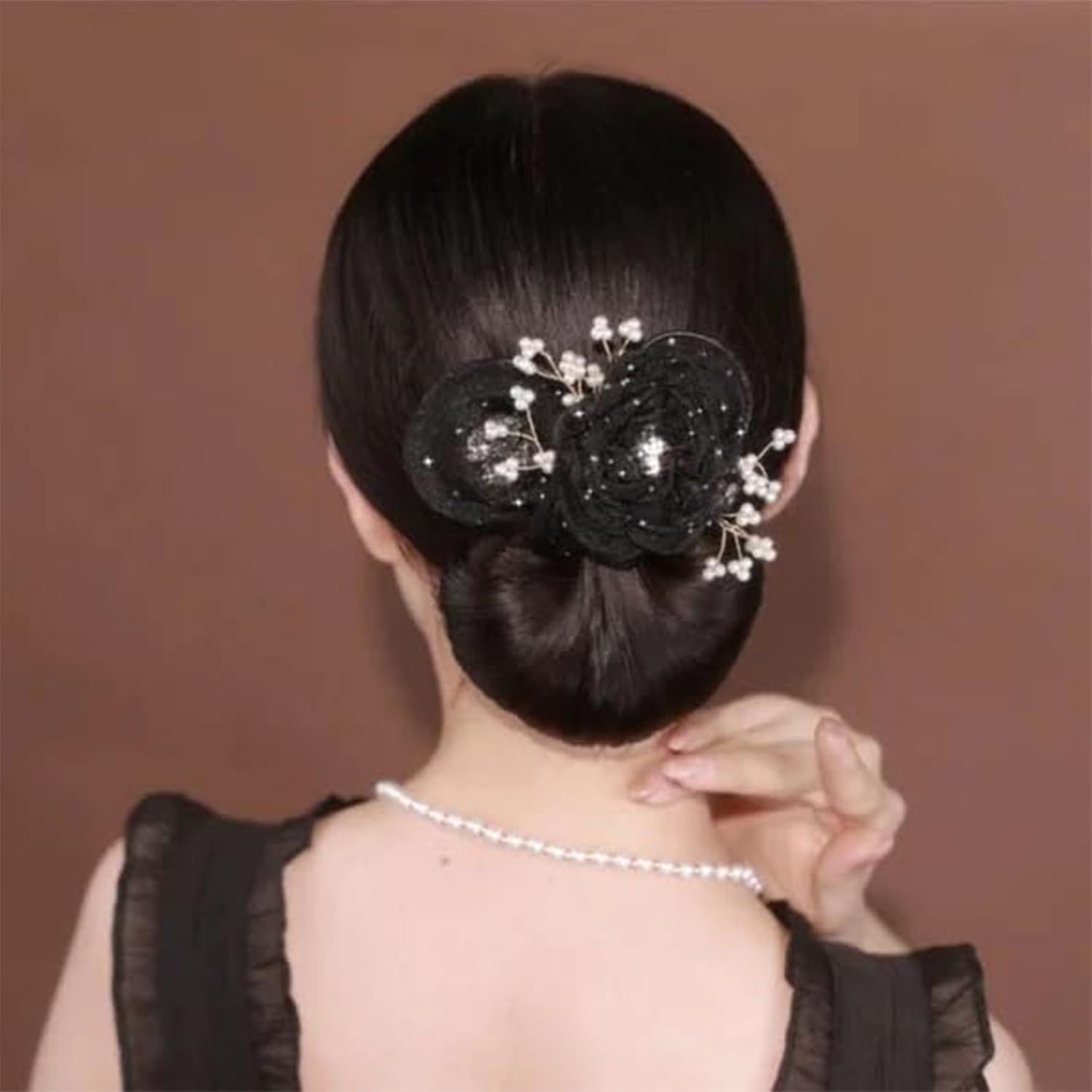Ball Hair Clip, Flower Hair Bun Roller, Ball Hair Clip Bun Roller, Flower Hair Clip, Lazy Hair Curler Deft Bun, Magic Twist Clip Hair Accessories, Easy Fast Snap Roll Hair Tool (2pcs-G)