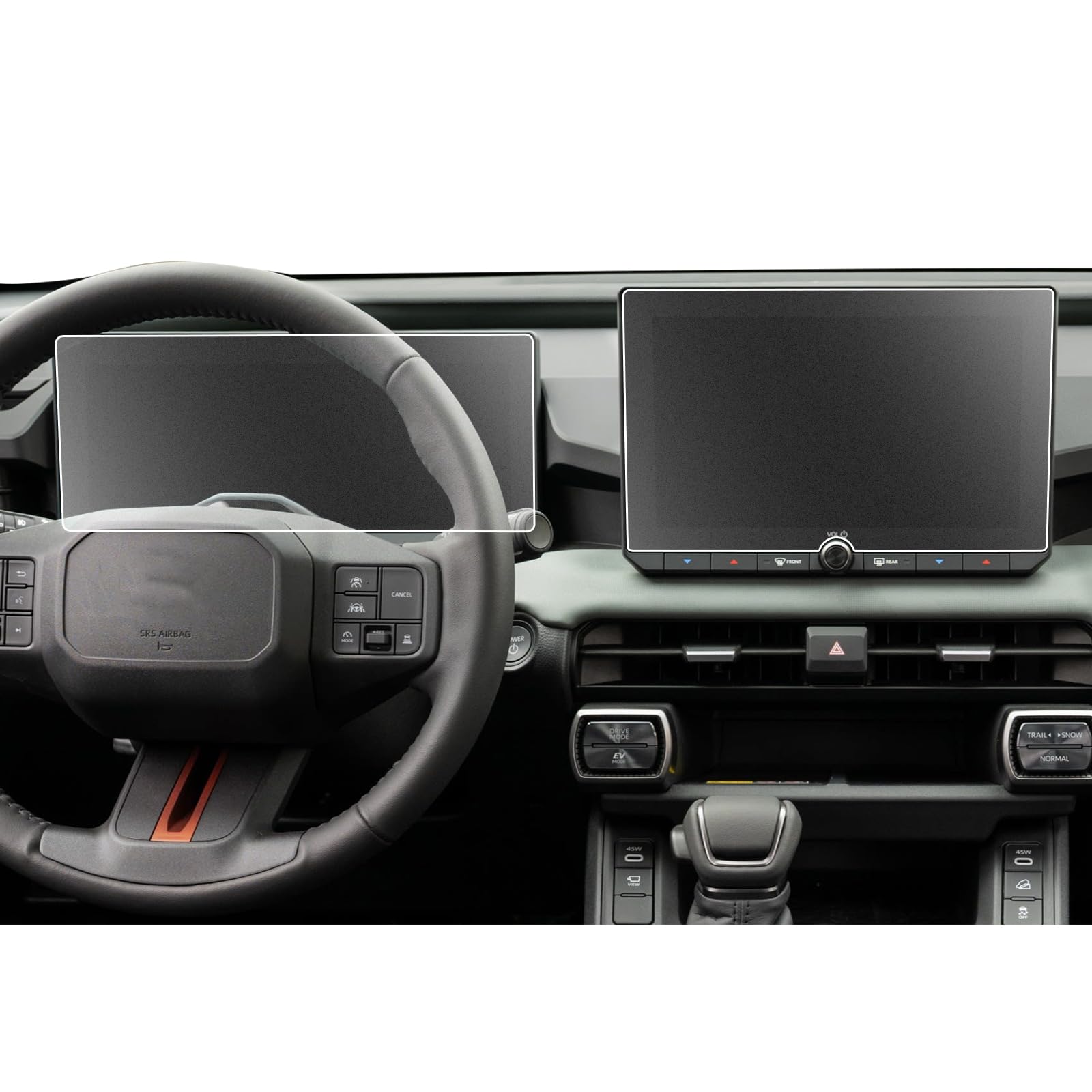 2pcs Matte for 2026 Rav4 (10.5" Navi & 12.3“)