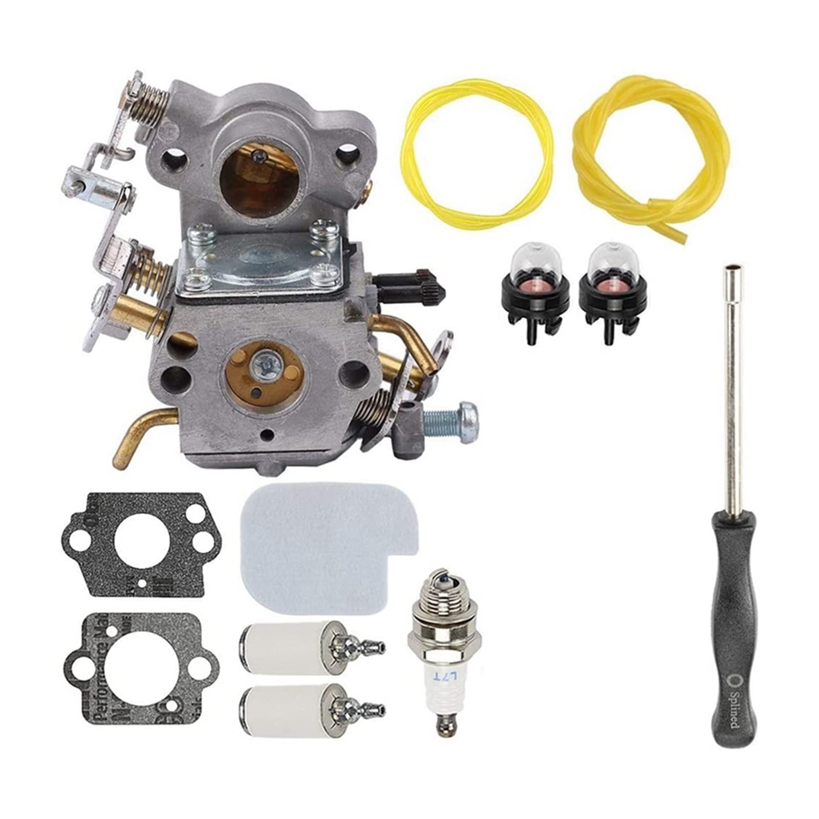 Carb Carburador para Poulan P3314 P3416 PPB3416 PP3516 P3816 P4018 PP4218 Motosierra para Zama W-26 C1M-W26C C1M-W26A Carburador Motor
