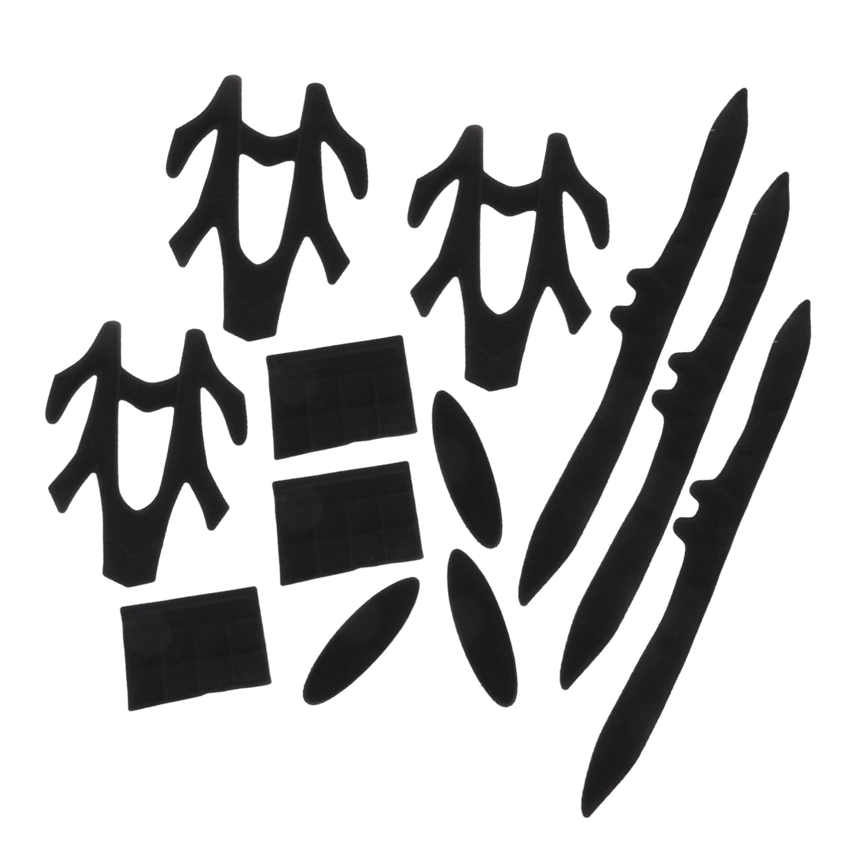 Balacoo 3 Set Helmet Inner Padding Replacement Foam Inserts for Enhanced Comfort and Safety Fit for Cycling Skateboarding and Sports Helmets