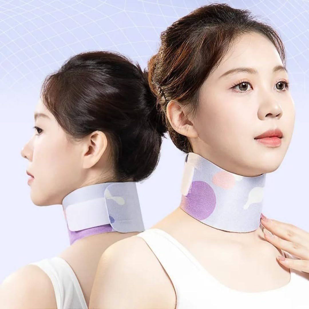 KHAMKARI U-Shaped Silicone Neck Mask Fixing Band Reusable Neck Protection Cover for Skincare Anti-Slip, Comfortable, for Sheet & Gel Masks Enhances Absorption, Lifting & Hydration Neck Care Tool 2