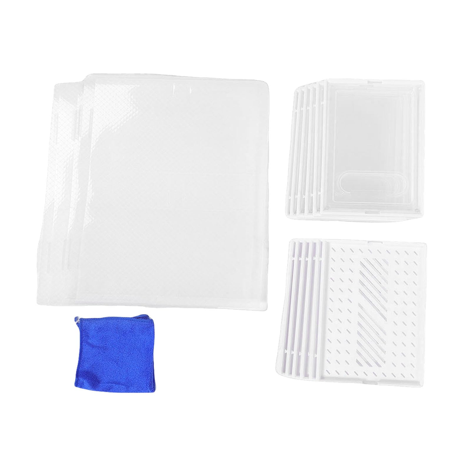 Caja de Almacenamiento de Zapatos Apilable Transparente de 6 Piezas con Puertas Magnéticas, Diseño Ventilado para Zapatillas, Tacones Altos y Zapatos Planos, Ideal para