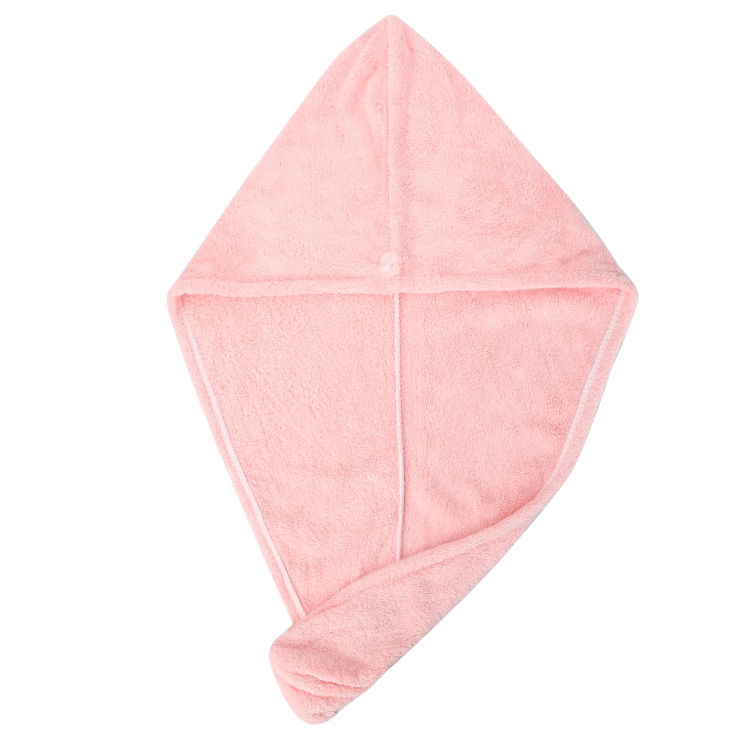 Arubyforest Women's Pink Microfibre Hair Towel Hair Towel Wrap Thicken Hair Turban Towel Ultra Soft And Quick Drying Hair Wrap Towel Hair Wrap Anti-Frizz Hair Towel Wraps For