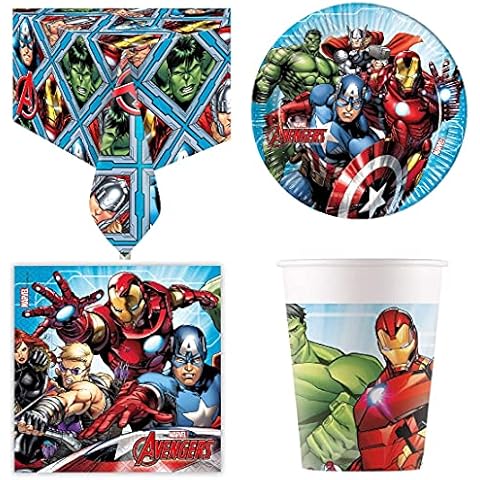 Budget Gifts Marvel Avengers Party Pack For 8 Guests Cover