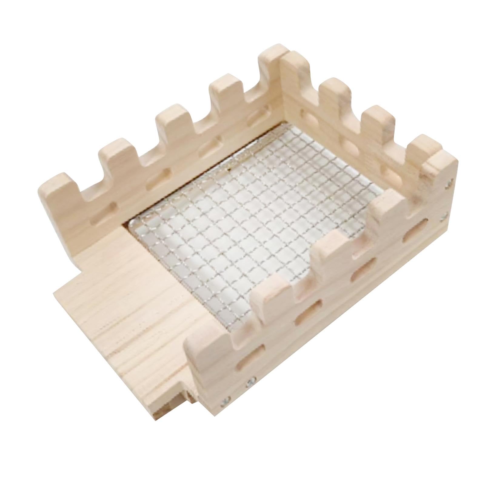 Niche en bois pour lapins cabane rongeur espace escalade et couchage