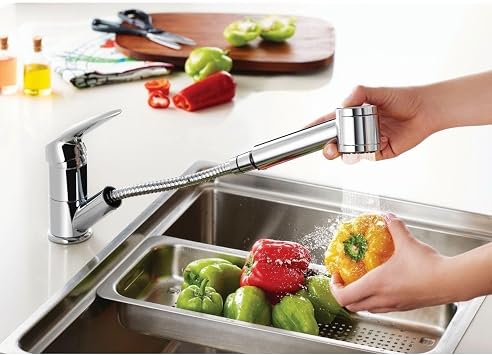 Artema Harmony A41864 Pull-Out Sink Faucet Chrome