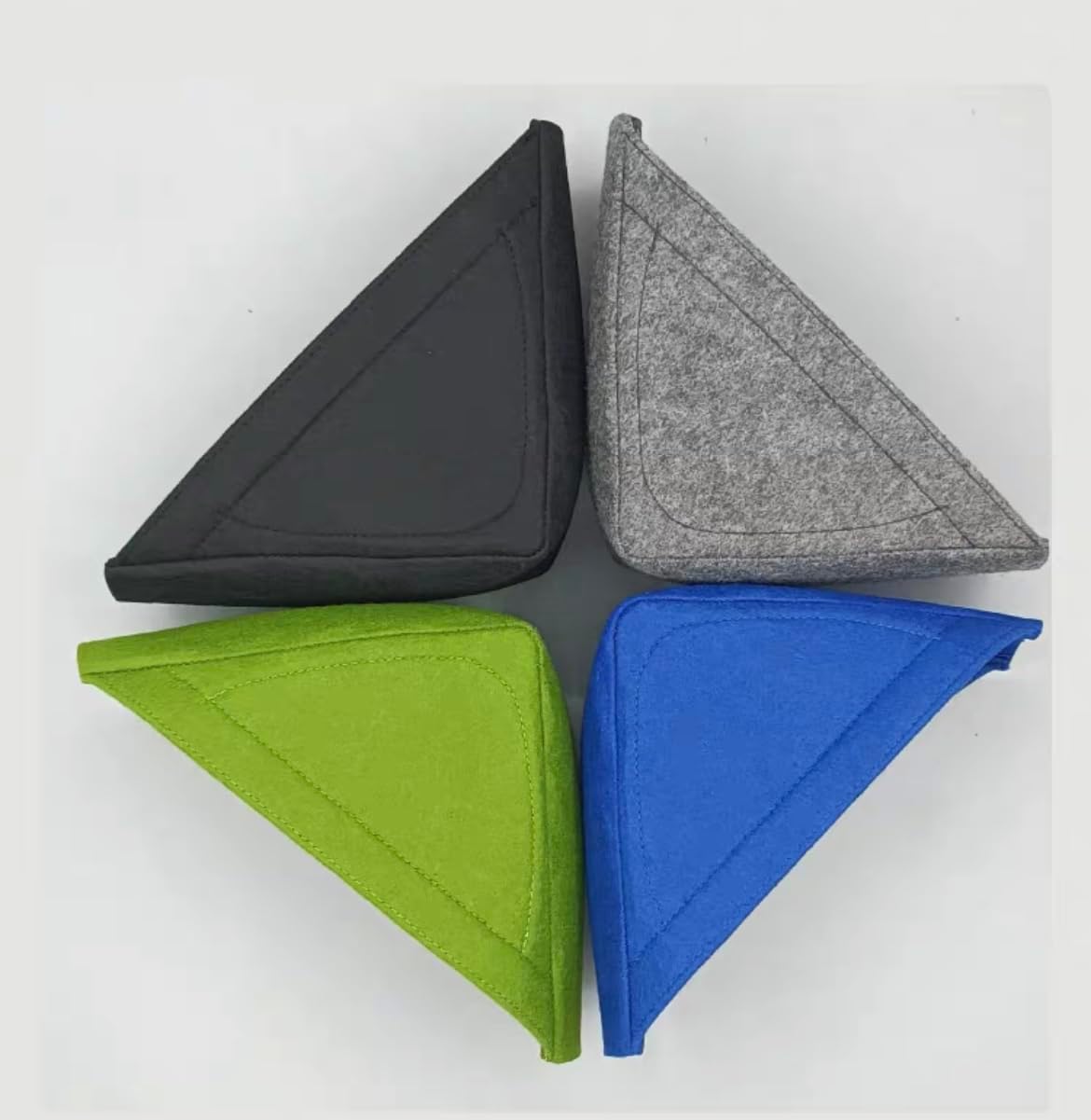 Bag Organizer for Prada Triangle Leather Shoulder Bag (26L x 14H x 12D cm) (Grey)