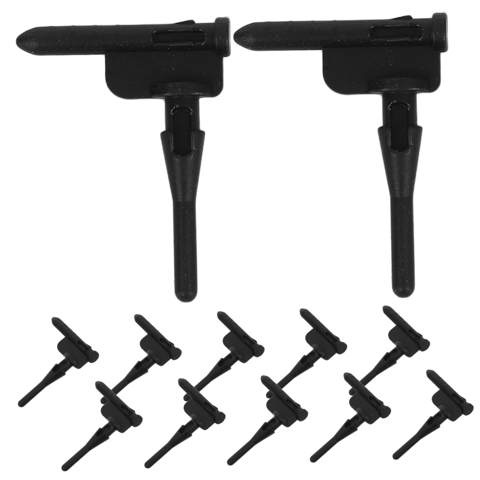 VILLCASE 30pcs Silicone Noise Absorption Pins for PC Case Cooling Fans Vibration Mounting Screws Kit Secure Fit PC Accessories for Quieter Computing Environment