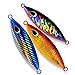 180g 12cm Hard Metal Jig Fishing Lures Trolling Heavy Swimbait 6 Colors Scale Artificial Carp Pike Bass Fish Tackles Acessories (Color : LF019 C No Hooks)