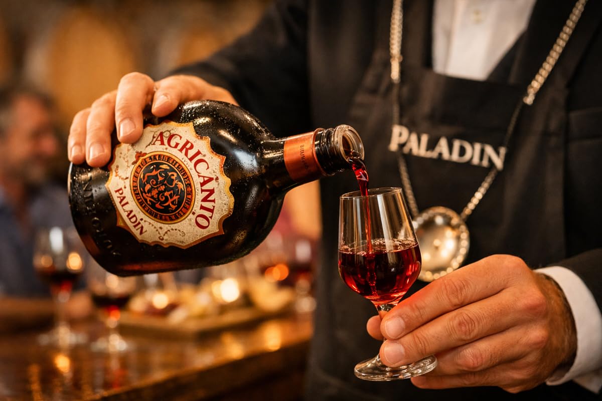 CG94 - Agricanto Paladin – Liquore a Base di Vino Raboso – 3 Bottiglie da 700 ml – Aromi di Ciliegia e Mandorla | Confezione Global Dream
